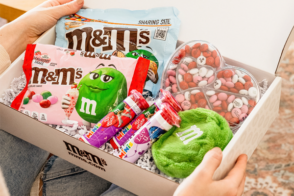 M&M's Win an M&M's Ball Promotional Sign Featuring QR Code…